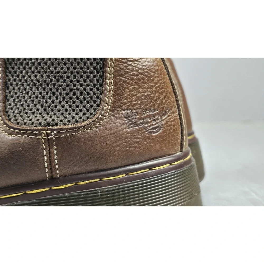 Dr. Martens Chelsea Boot Mens 11 Brown Hardie Ankle Work Casual Preppy